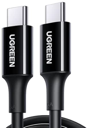 Ugreen Cable USB-C To USB-C 100W 2M Black Ugreen Cable USB-C To USB-C 100W 2M Black